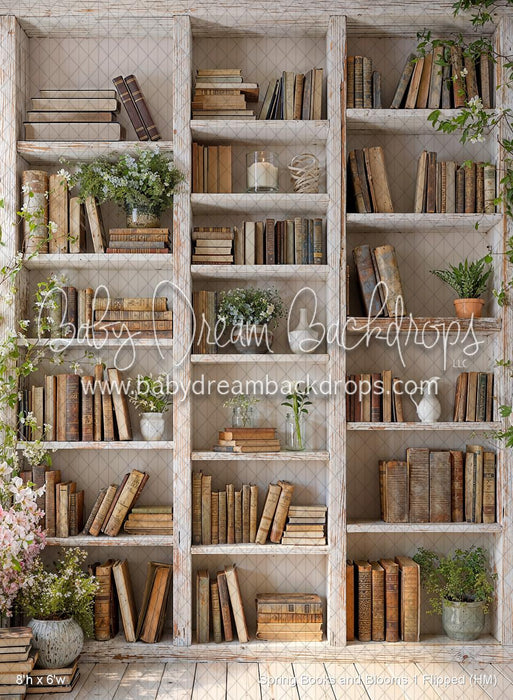 Spring Books and Blooms 1 Flipped (HM)