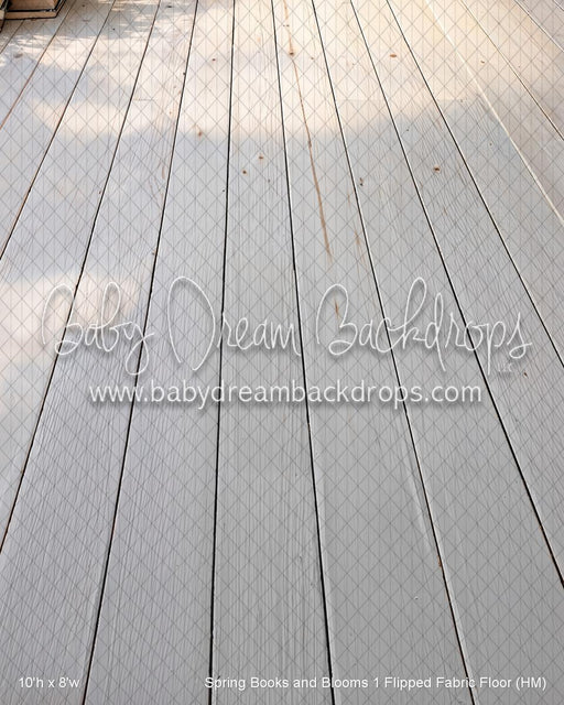 Spring Books and Blooms 1 Flipped Fabric Floor (HM)