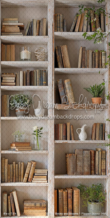 Spring Books and Blooms 1 Flipped Skinny (HM)