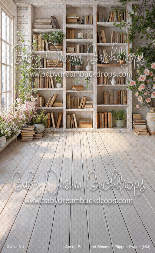 Spring Books and Blooms 1 Flipped Sweep (HM)