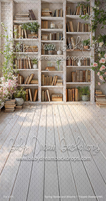 Spring Books and Blooms 1 Flipped Sweep (HM)