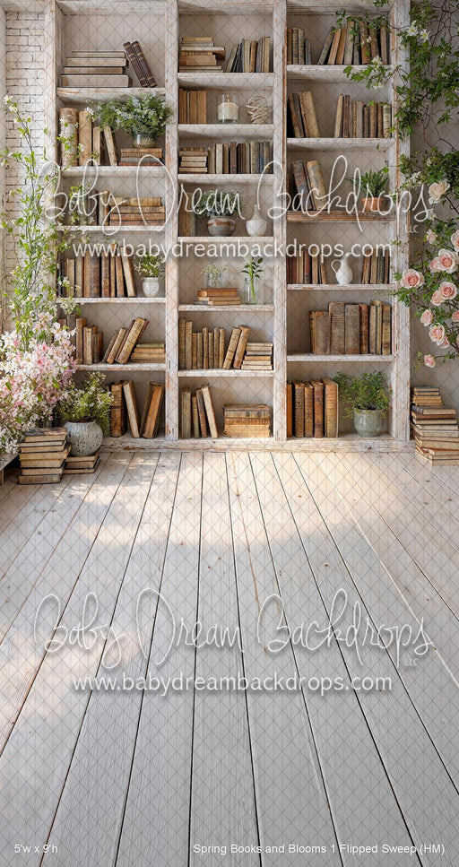 Spring Books and Blooms 1 Flipped Sweep (HM)