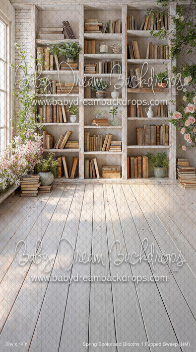 Spring Books and Blooms 1 Flipped Sweep (HM)