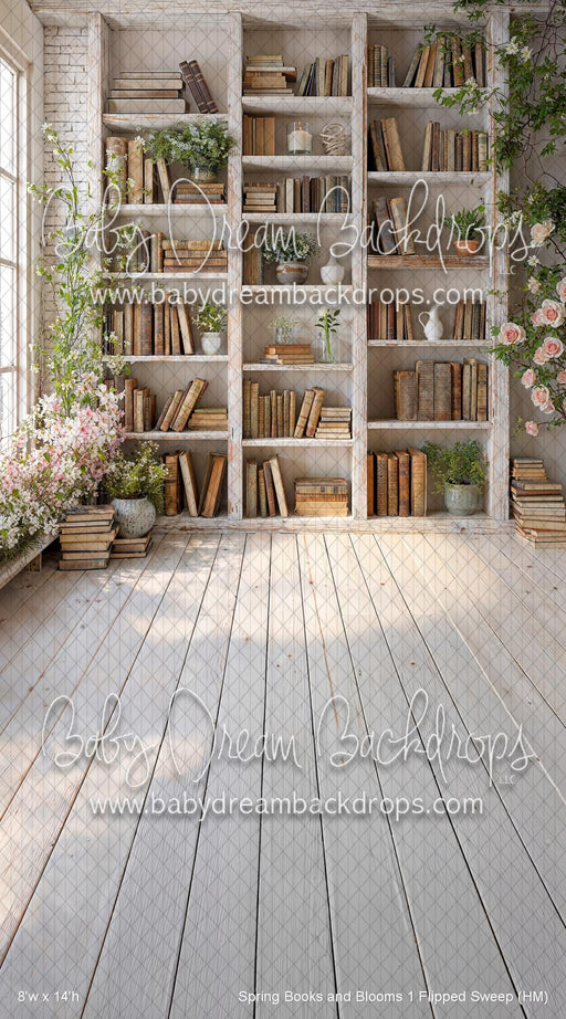 Spring Books and Blooms 1 Flipped Sweep (HM)