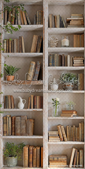 Spring Books and Blooms 1 Skinny (HM)