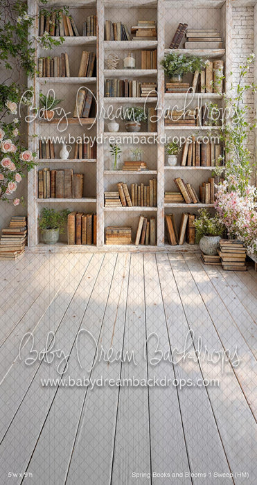 Spring Books and Blooms 1 Sweep (HM)