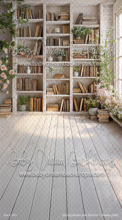 Spring Books and Blooms 1 Sweep (HM)