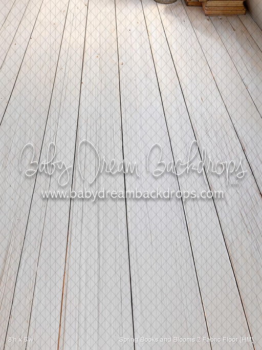 Spring Books and Blooms 2 Fabric Floor (HM)