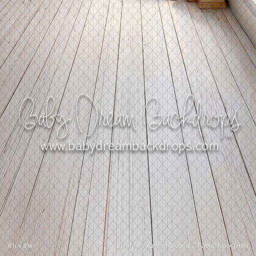 Spring Books and Blooms 2 Fabric Floor (HM)