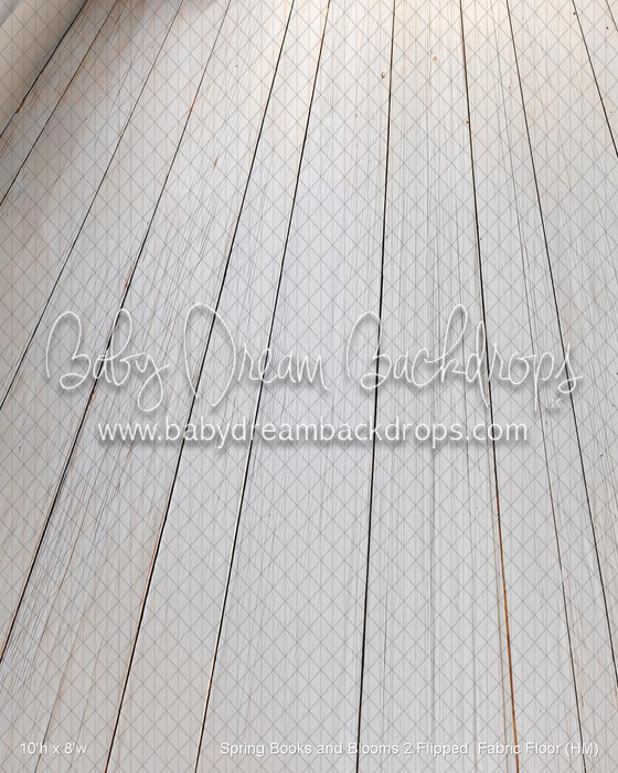 Spring Books and Blooms 2 Flipped Fabric Floor (HM)