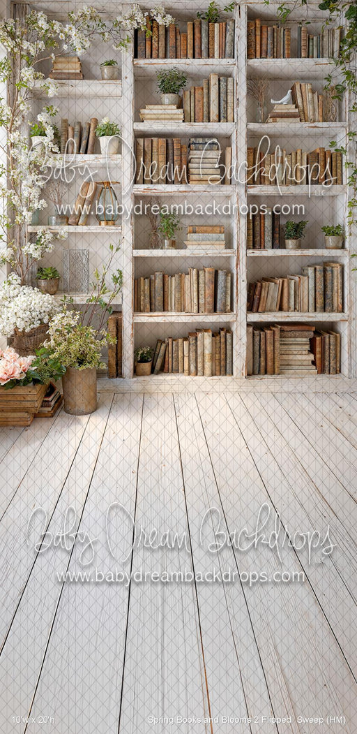 Spring Books and Blooms 2 Flipped  Sweep (HM)