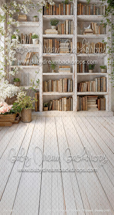 Spring Books and Blooms 2 Flipped  Sweep (HM)