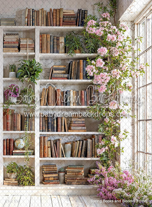 Spring Books and Blooms 3 (HM)