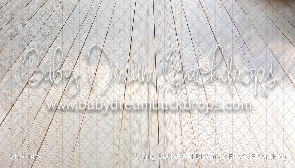 Spring Books and Blooms 3 Fabric Floor (HM)