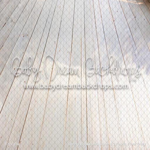 Spring Books and Blooms 3 Fabric Floor (HM)