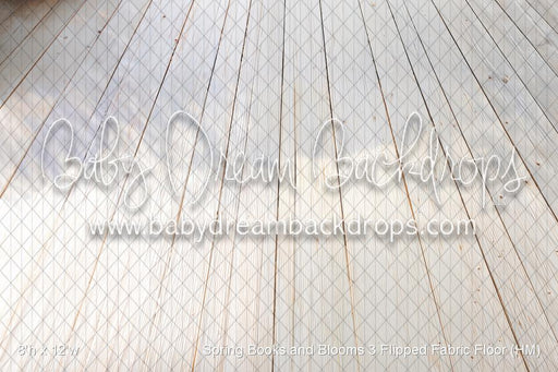 Spring Books and Blooms 3 Flipped Fabric Floor (HM)