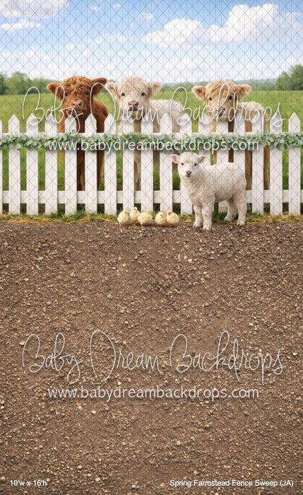 Spring Farmstead Fence Sweep (JA)