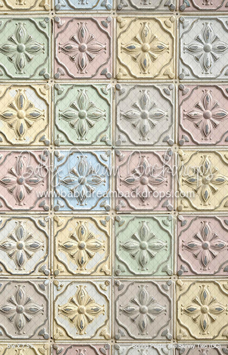 Spring Pastel Tile Skinny Two (CC)