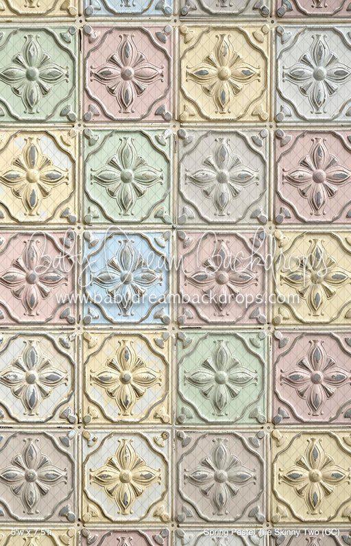 Spring Pastel Tile Skinny Two (CC)
