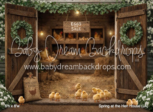 Spring at the Hen House (JA)