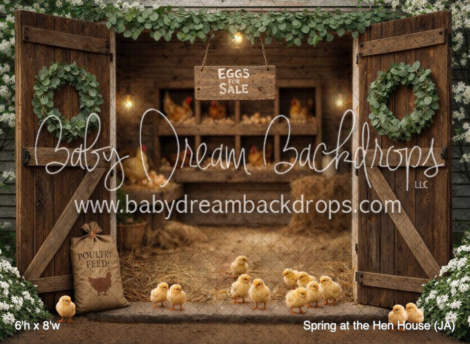 Spring at the Hen House (JA)