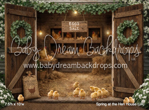Spring at the Hen House (JA)
