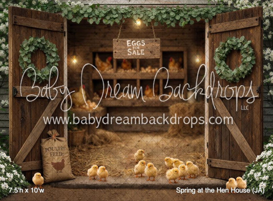 Spring at the Hen House (JA)