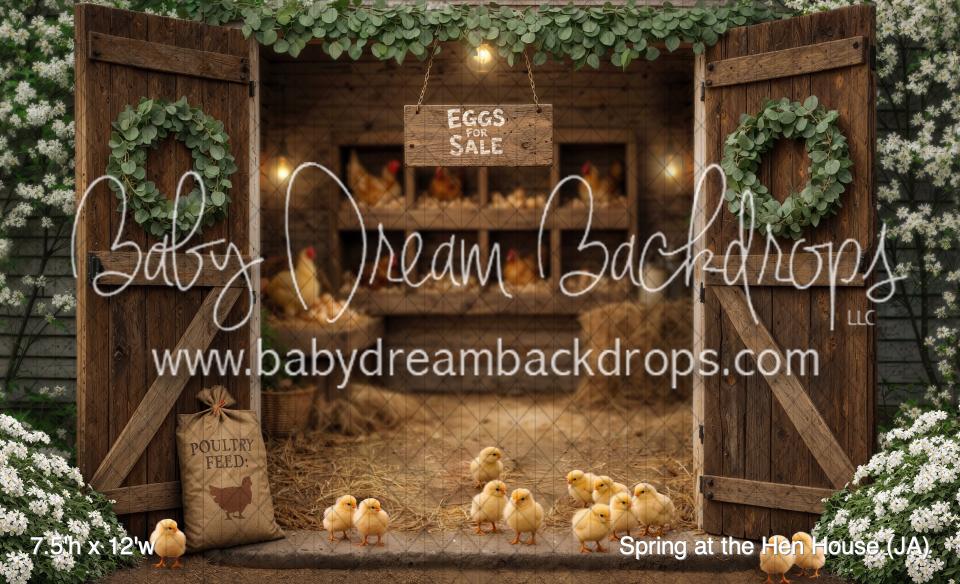 Spring at the Hen House (JA)