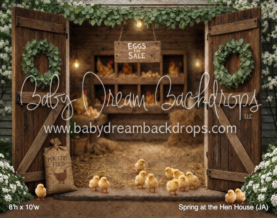Spring at the Hen House (JA)