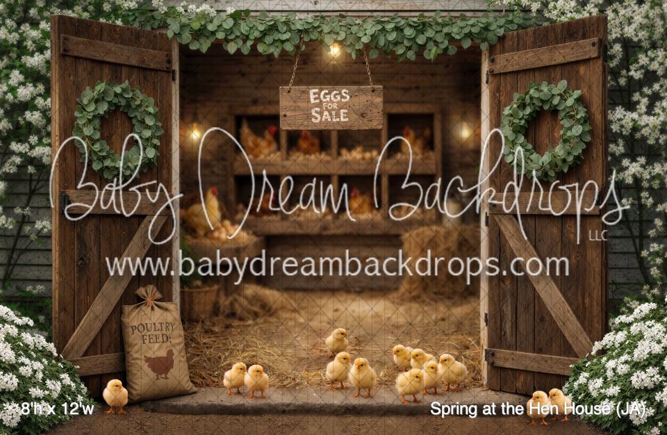 Spring at the Hen House (JA)
