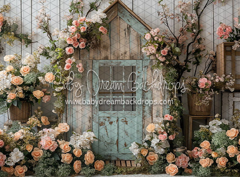 Spring Pastel Garden House (JA)