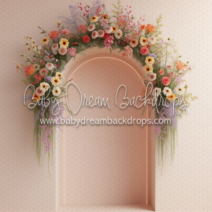 Spring Wildflower Arch Right (MD)