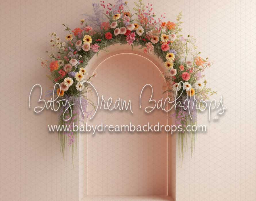 Spring Wildflower Arch Right (MD)