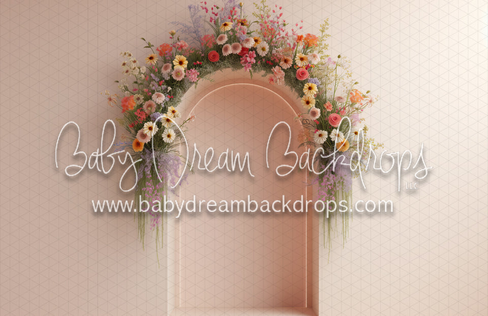 Spring Wildflower Arch Right (MD)