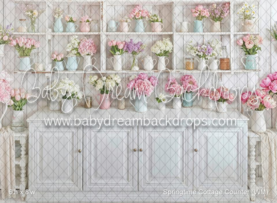 Springtime Cottage Counter (WM)