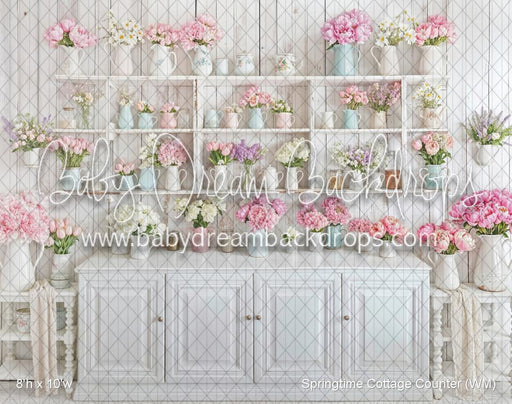 Springtime Cottage Counter (WM)