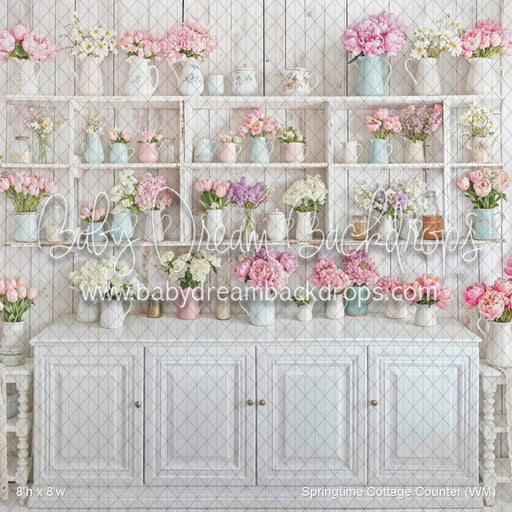 Springtime Cottage Counter (WM)