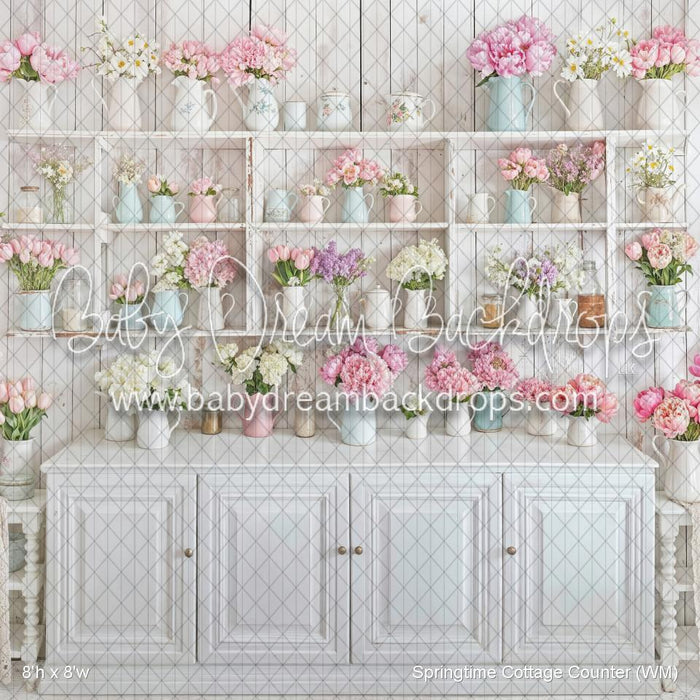 Springtime Cottage Counter (WM)