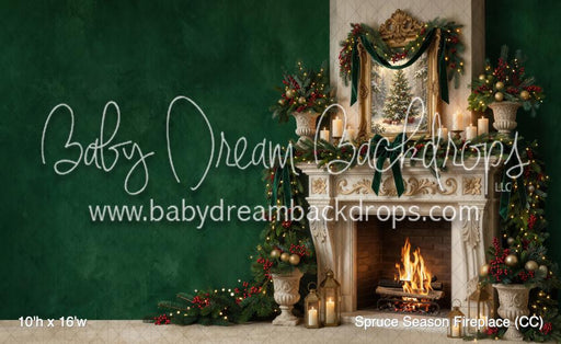 Spruce Season Fireplace (CC)