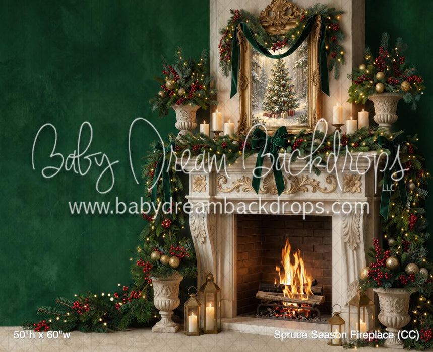 Spruce Season Fireplace (CC)