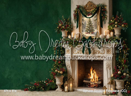 Spruce Season Fireplace (CC)