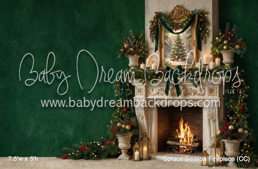 Spruce Season Fireplace (CC)