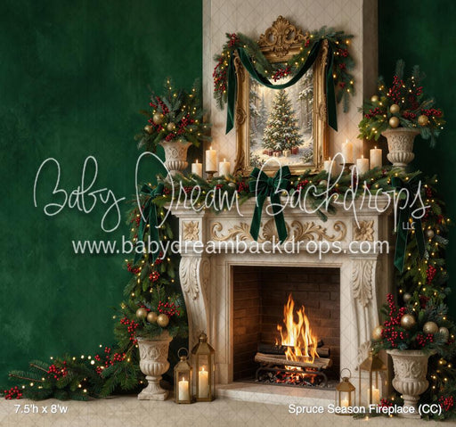 Spruce Season Fireplace (CC)