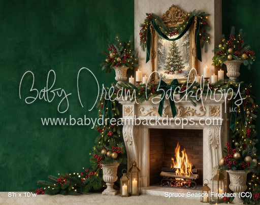 Spruce Season Fireplace (CC)
