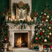 Spruce Season Fireplace and Tree Flipped (CC)