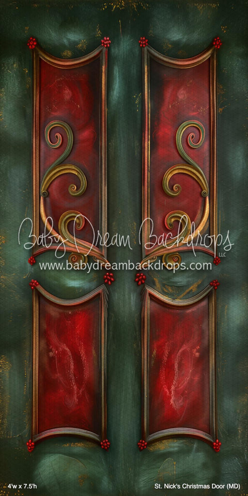 St. Nick's Christmas Door (MD)