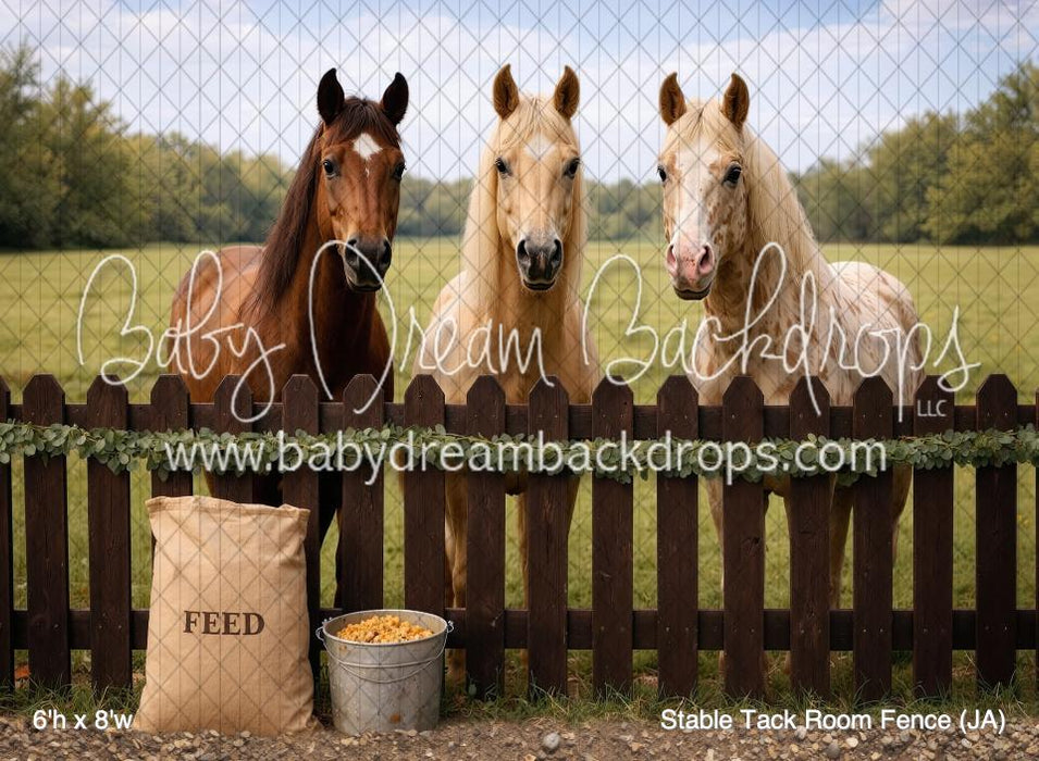 Stable Tack Room Fence (JA)