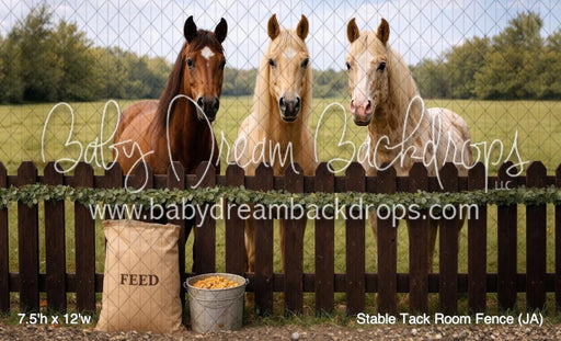Stable Tack Room Fence (JA)