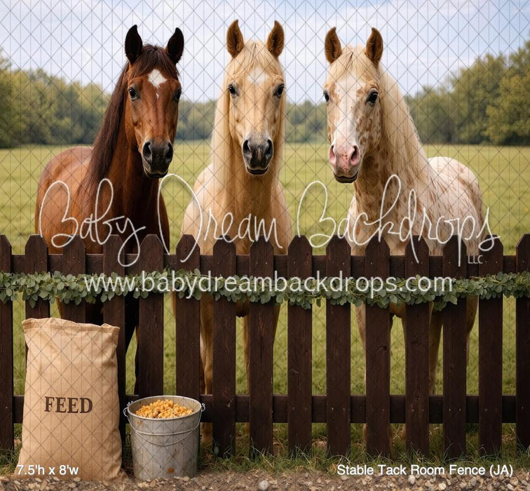 Stable Tack Room Fence (JA)