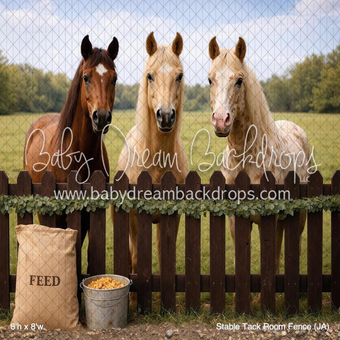 Stable Tack Room Fence (JA)